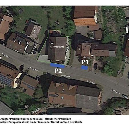 Laendliche 2-Zimmer Wohnung บัด ดิตเซนบาค ภายนอก รูปภาพ